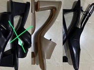 Zara / Dr. Kong 真皮高跟涼鞋