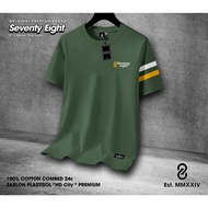 KATUN Seventy Eight Cool Adult Men's Distro T-Shirt Bandung Soft 24s Combed Cotton Simple Premium St