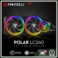 Fantech POLAR LC240 AIO Water Cooling CPU Liquid Cooler 240mm - PUTIH