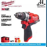 Milwaukee M12 Fuel 13mm Percussion Drill M12 FPD-0 ( Bare Tool )