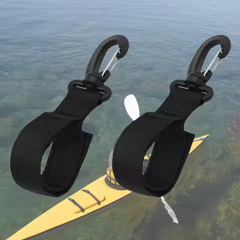 new 2 Pack Kayak Paddle Holder Paddle Webbing Holder Clip for SUP Paddle Board Inflatable Boat Paddl