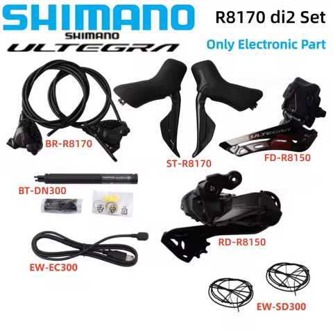 SHIMANO ULTEGRA R8170 Di2 Electronic Part 2x12S For Hydraulic Disc Brake Shifter R8150 Front/Rear De