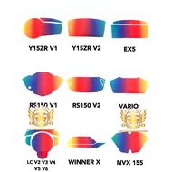 TINTED METER TITANIUM NVX V2 Y16ZR ADV150 SYMVF3I Y15ZR Y15V2 LC135NEW RS150V1 RS150V2 VARIO150 WINN