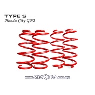 Zerone Type S Sport Spring For Honda City GN2