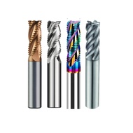 Coarse milling cutter made of alloy 58HRC,68HRC. Used for processing aluminum, copper, steel, stainl