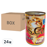 惜時 US CAT 貓罐頭  鮪魚+蟹肉  400g  24罐
