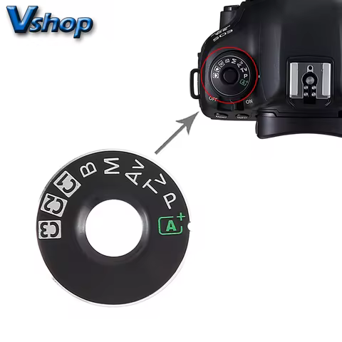For Canon EOS 5D Mark III OEM Mode Dial Iron Pad