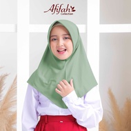 Kerudung Bergo Anak Sekolah Spandek Jersey Hamida Sport / Jilbab Anak Sekolah SD SMP SMA Bahan Spand