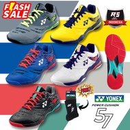 YONEX SHB 57 EX BADMINTON SHOES ORIGINAL 100% POWER CUSHION YY 65 Z3