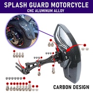SPLASH GUARD YAMAHA R15 R15M MT15 TAYAR MUDGUARD BELAKANG RODA REAR HUGGER UNIVERSAL