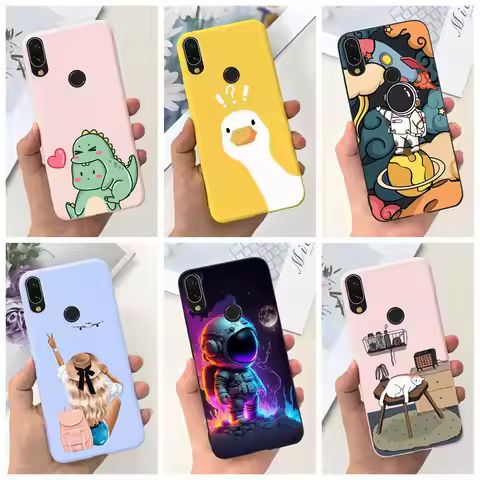 For Huawei Nova 3i Case INE-LX1r Stylish Candy Painted Cover Soft Silicone Fundas For Huawei P Smart