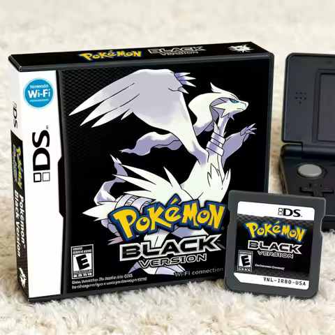 Pokemon Black and White 1 2 Combined Card Combined Card with Box Cassette DS Pokemon Game Card for D