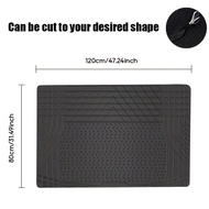 TEMU Cuttable Car Trunk Mat - Durable, Non-slip, Easy To Clean, Suitable For All Vehicles - 120*80cm