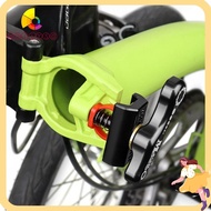 MOILYSG Bike Spring, 3 Colors Repair Accessories Hinge Clamp,  Plastic Folding Bike Frame For Brompton Bike