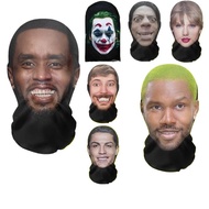 Hood Funny Mask Spoof Mask Funny Face DressUp Tricky Hood Mesh Mask Accessory
