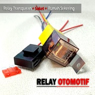 RELAY SET PACKAGE RELAY SOCKET HOUSING FUSE FUSE 12 80 AMPERE 12V 80A UNIVERSAL ORIGINAL GRADE a