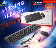 ชุดคีย์บอร์ดและเมาส์ ALTEC LANSING ALBC6331 สีดำ -2ํY