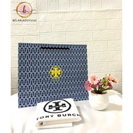 Blue Tory Burch Paper Bag Gift Wrapping