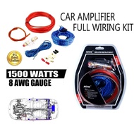 CAR AUDIO INSTALLATION KIT AMPLIFIRE SUBWOOFER D SPEAKER AMP KIT 8G CABLE WAYAR
