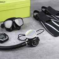 [IBY] 1Pc Adjustable Rearview Mirror With Lanyard Rope Side Mount Accessory For Cave And Boat Diving