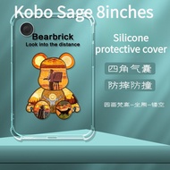 Kobo Sage 81-inch Silicone Airbag Case with Pen Slot Crayon Shin-chan[Shipped on the Same Day]