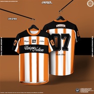 UNIQUE NATION STREETWEAR JERSEY DESIGN NUMBERIC PRINTED S-8XL BAJU ROUND-NECK KASUAL SIMPLE KAIN JER