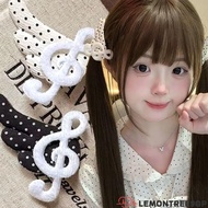 LEMONTREE9GP 1 Pair Angel Wing Clip, Polka Dot Subculture Musical Note Hair Clip, Stylish Y2K Style 