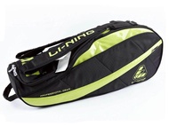 Li Ning badminton racket bag shoulders large capacity professional sports bag portable multi-functional racket bag 9 packs