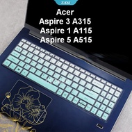 Keyboard Cover Laptop Keyboard Protector Acer Aspire 3 A315 Aspire 1 A115 15.6" Laptop Aspire 5 A515 3P50 ryzen 3 Keyboard Cover/Dustproof Silicone Film [ZK]