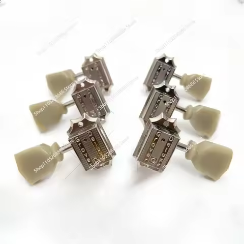 1 Set G-r-over 136 Series Vintage Deluxe Guitar Machine Heads Tuners Tuning Pegs 3R3L Guitar Parts