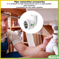 NuEra PPR Pipe Fitting 1/2 Inch Water Pipe Tube Hose Fitting Adapter Connector