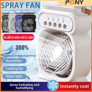 Pony desktop fan and cool mobile fan spray fan Home office summer, mini air cooler fan USB fan Air h