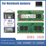 Kingston for Notebook RAM DDR4 16GB 3200MHz PC-25600 Laptop Memory 260Pin SODIMM 1.2V DDR4 RAM Module