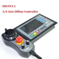 DDCSV3.1 CNC 3/4 Axis Offline Stand alone controller Engraving Drilling Milling Machine 500KHz+MPG H