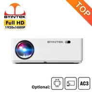 BYINTEK K20 Smart WiFi Projector 1920*1080 Full HD Projector Support 4K Signal Input LED Video Home Theater Projector