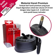 Kenda 27.5 Inch Schrader Large Valve MTB Bike Inner Tube