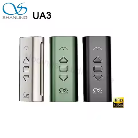 SHANLING UA3 Portable Amplifier USB DAC AMP Headphone Amplifier Hi-Res HiFi Sound Amplifier Type-C t