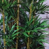 bambu partisi/bunga hias/bunga plastik
