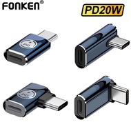 Fonken PD 20W Type C Male To 8Pin Female Adapter Connector 8Pin to Type C Charging Adapter Converter