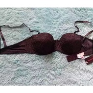BUY 1 GET 1 FREE!!] SEXY-LOOK BRA VALENTINE SECRET SB08/0007 BLK THIN FOAM SIZE 32B (B70) 34A (A75) 