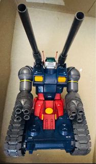 二手已上噴色上油1:100 , 1/100 MG master grade Bandai mobile suit 機動戰士鋼彈高達 Gundam。主角機Rx-75 Guntank  太空坦克0079地