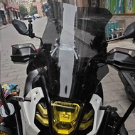 For QJMOTOR SVT 650 SVT 650X SVT650 SVT650X Modified windshield Heightened windshield Scooter Windsc
