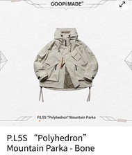全新 Size 3 P.L5S “Polyhedron” Mountain Parka - Bone goopi Goopimade