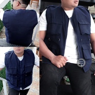 ROMPI TACTICAL JEEP OVERSIZE POLOS / VEST PRIA JUMBO LAPANGAN OUTDOOR CARGO SAKU BANYAK