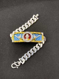 เลสหลวงพ่อรวย วัดตะโก ของแท้100% 4บาท รุ่นรวยพันล้านปี66 เนื้ออัลปาก้าชุปเงิน