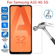 tempered glass case for samsung a32 cover on galaxy a 32 32a 4g 5g phone coque bag samsun samsumg sansung samsunga32 galaxya32