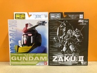 有貨不用問 EMIA GUNDAM 0079- RX-78-2 元祖高達、MS-06F ZAKU 渣古 II REAL TYPE COLOR 注意內容及交收安排 不散賣 不議價 (EXTENDED M