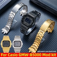 Suitable for Casio GMW-B5000 Small Square Modified Watch Case Strap Set Titanium Alloy Case Bracelet