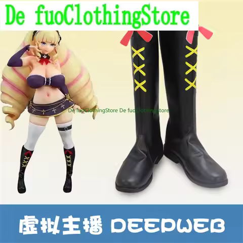 Virtual YouTuber vtuber DeepWeb UnderGround Cosplay Shoes Boots Game Anime Carnival Halloween DefuoC