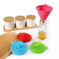0PORTABLE FOLDABLE SILICONE FUNNEL SILICONE WATER FUNNEL/ MULTIPURPOSE OIL FUNNEL SILICONE FUNNEL CO